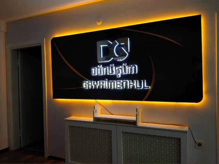 Donusum Gayrimenkul Ic Mekan LED Tabela