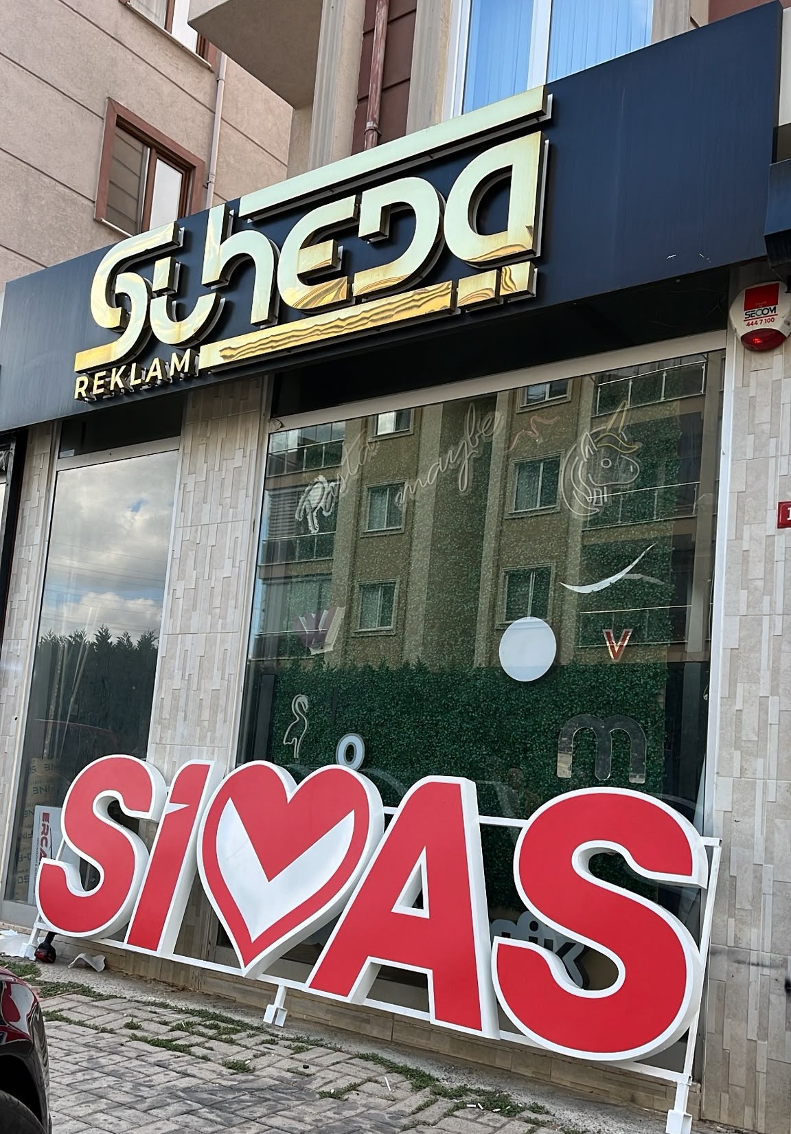 SIVAS Hacimli Harf Tabela